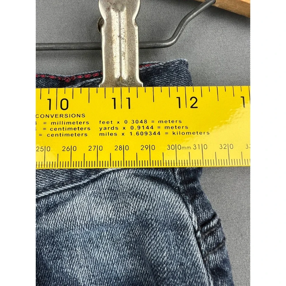Tommy Hilfiger Jeans Kids Size 10 Straight Leg Blue Dark Wash Faded Good